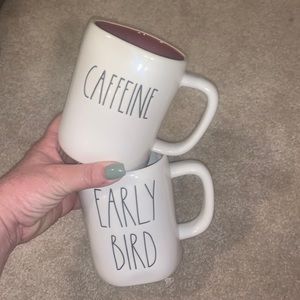 RAE DUNN- MUG LOT OF 2